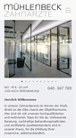Mobile Screenshot of praxismuehlenbeck.de